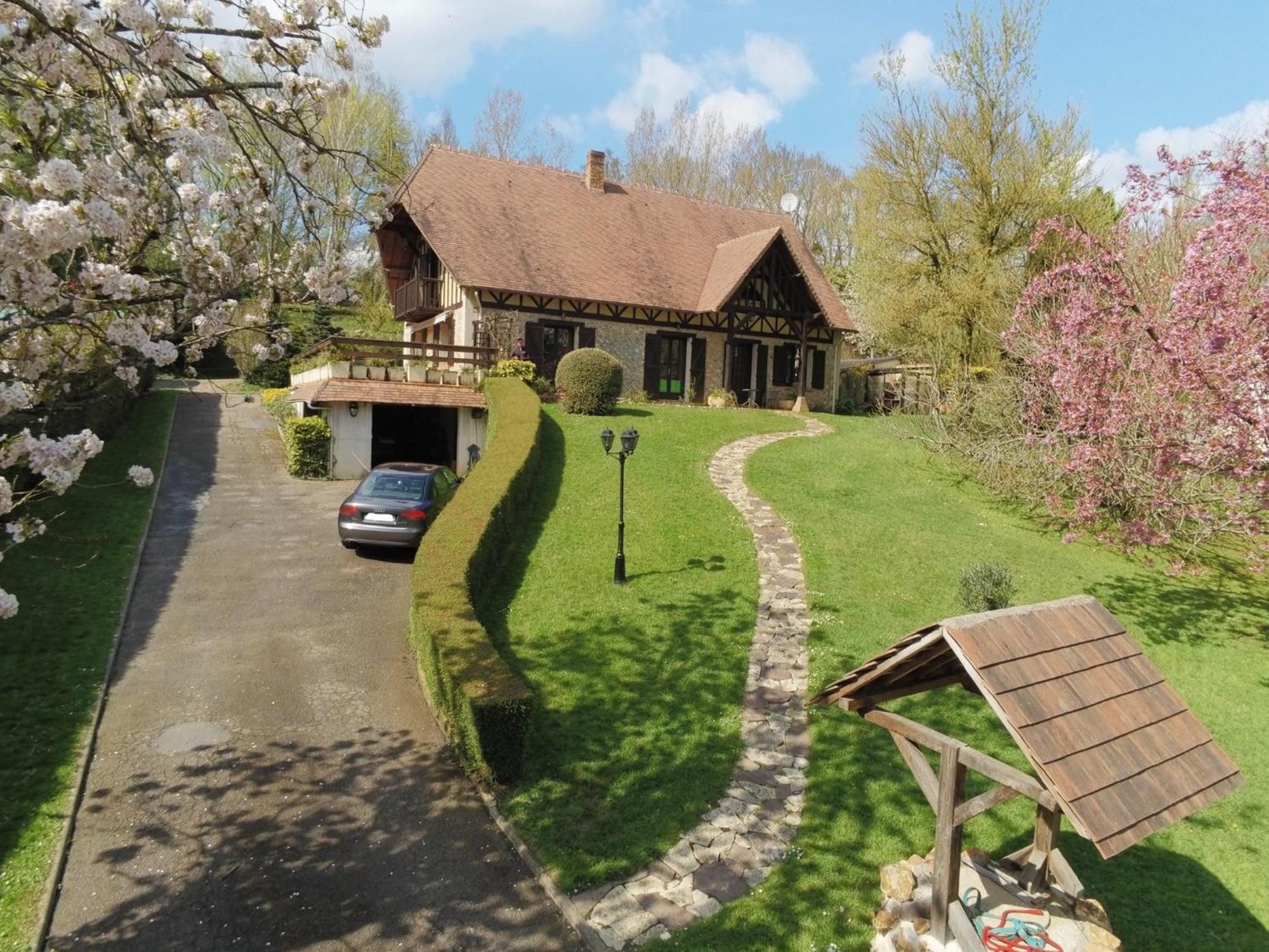 Maison au calme à la campagne Saint-Pierre-de-Bailleul Esterno foto